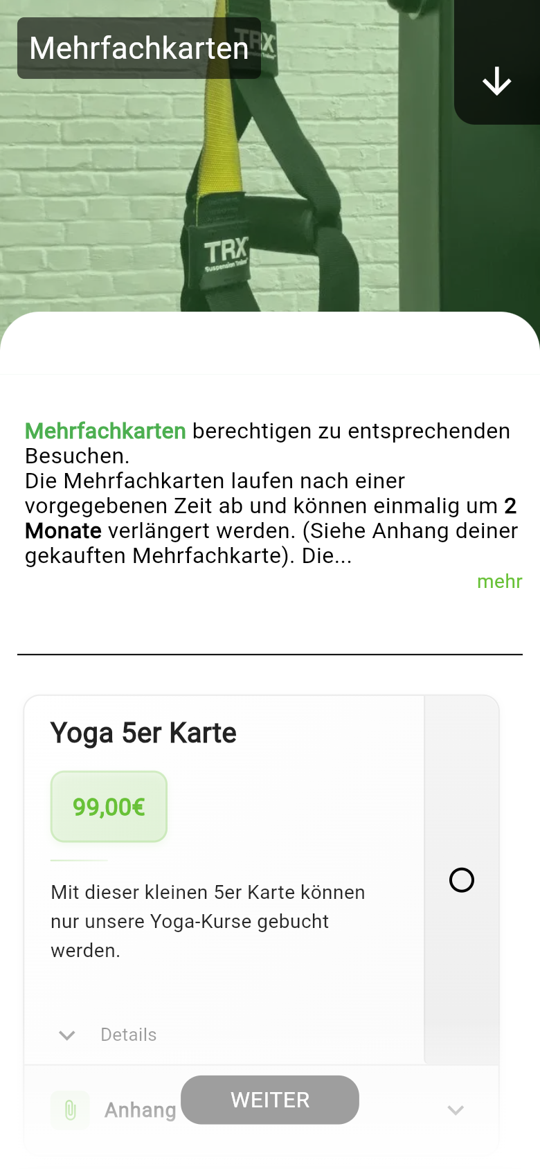 Karten verwalten in JODIS Functionaltraining
